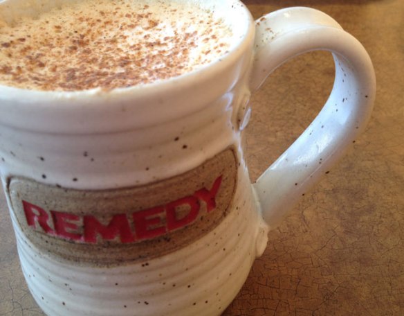 Remedy Cafe Edmonton chai