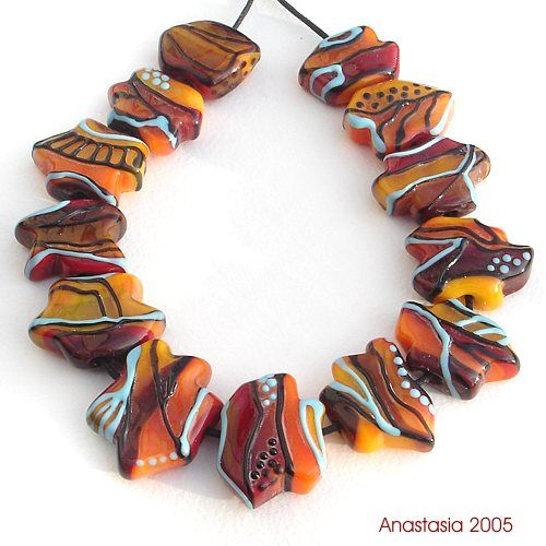 Anastasia Lampwork beads