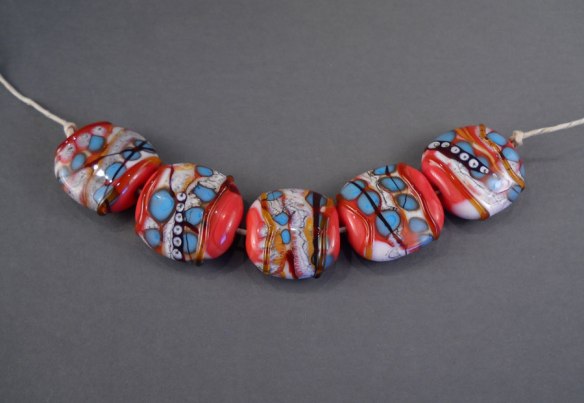 Southwest lampwork beads by Julie Wong Sontag - Uglibeads